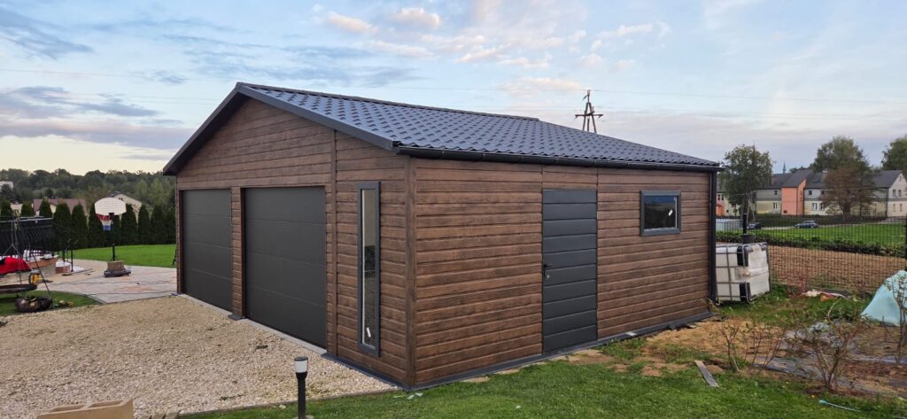 Garaż blaszany 8m x 6m