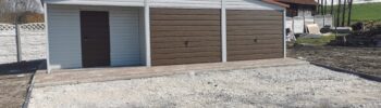 garaż blaszany 9x6