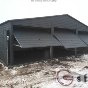 garaż blaszany 9x6