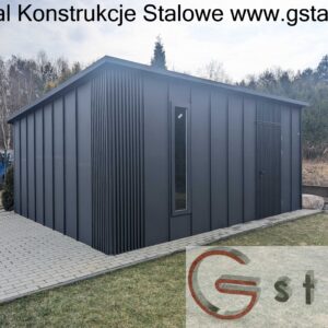 domek ogrodowy blacha na rąbek
