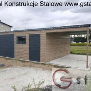 garaż blaszany 9x5