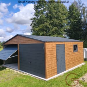 garaż na zamówienie garaż blaszany 6x5,5